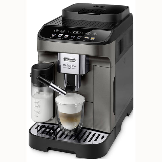 Kaffeevollautomat ECAM 290.81.TB Magnifica Evo Milk - mit Milchsystem & Touchscreen - Titanium