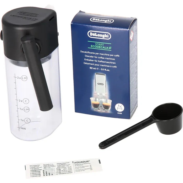 ECAM 290.61.SB Magnifica Evo Kaffeevollautomat mit LatteCrema Milchsystem 2-Tassen-Funktion Silber/Schwarz